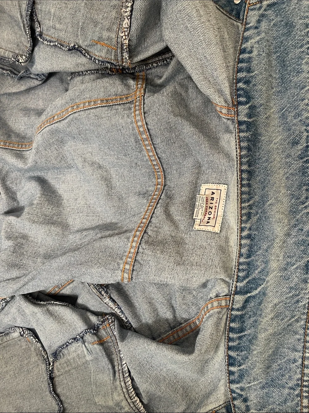 Arizona Jean Company Light Blue Denim Jacket - Picture 10 of 12